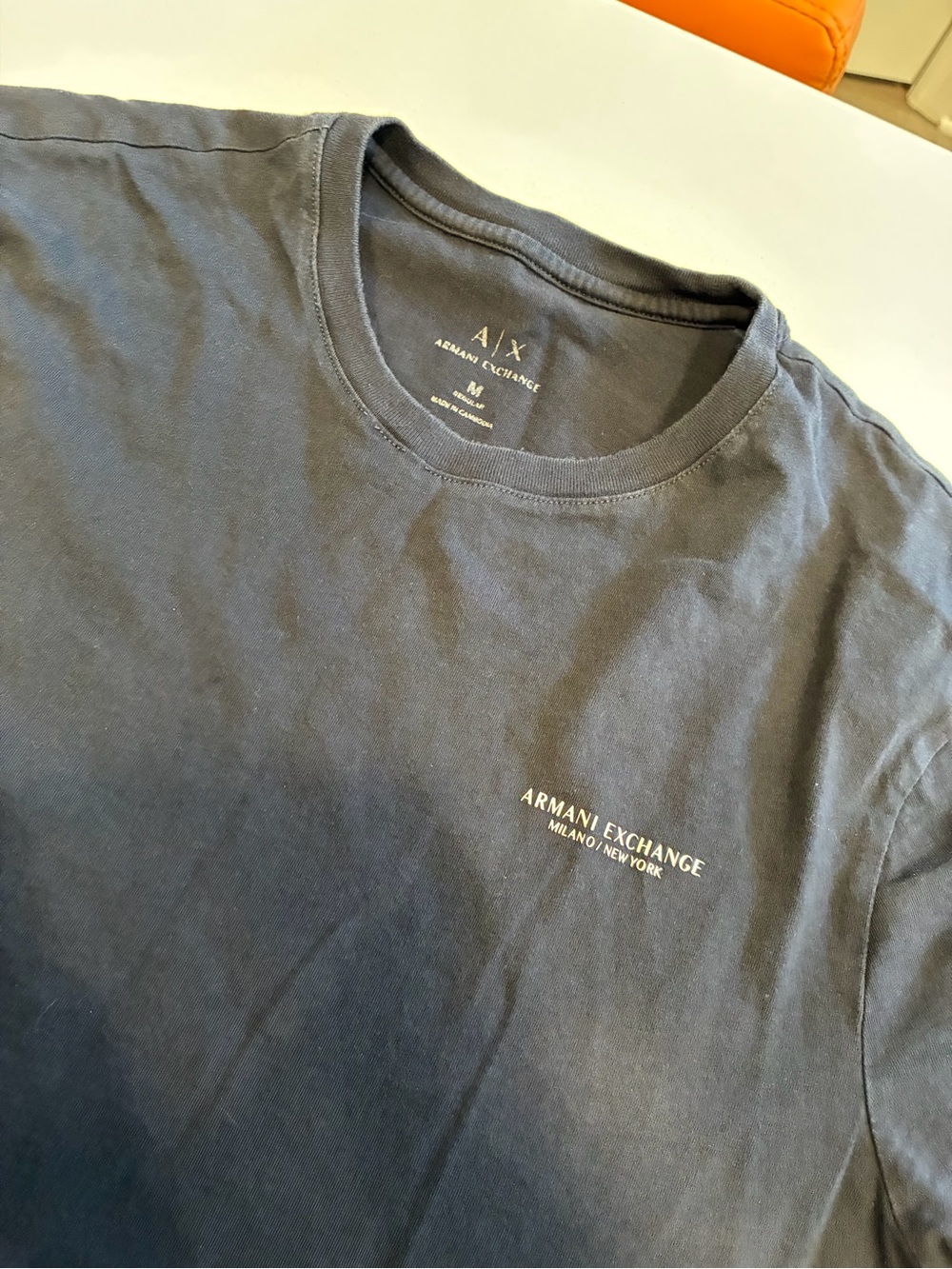 Armani Exchange Men's Crewneck T-Shirt - Black